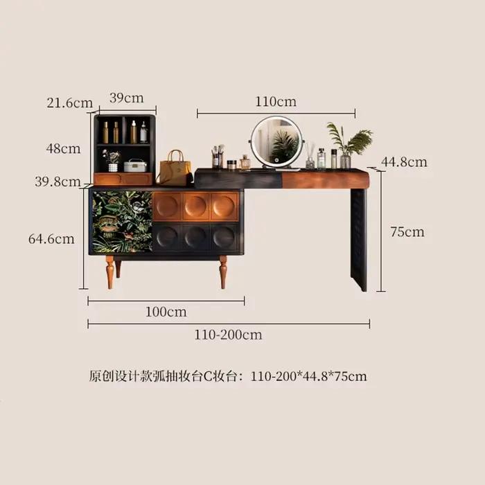 Commode de rangement créative