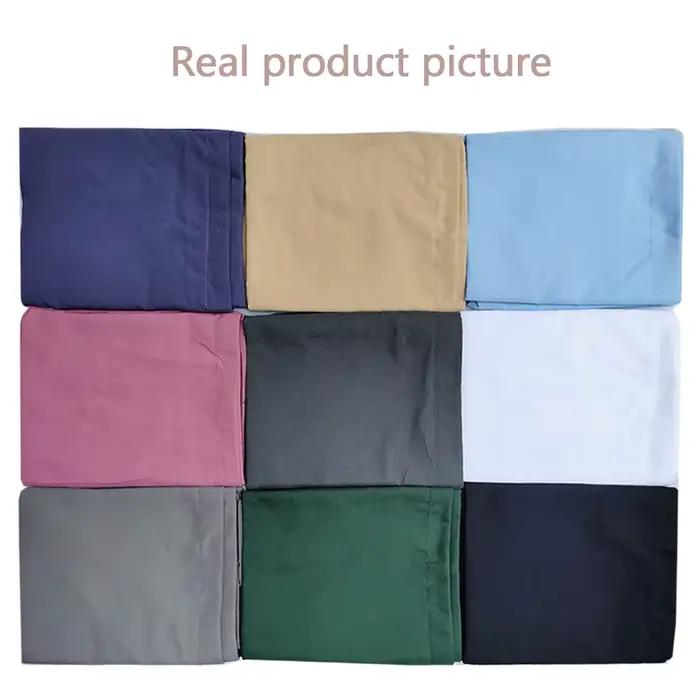 Drap-housse en coton avec bandes élastiques