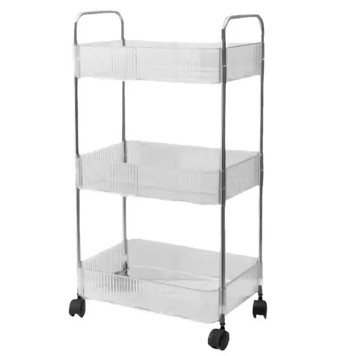 Étagère mobile à roulettes