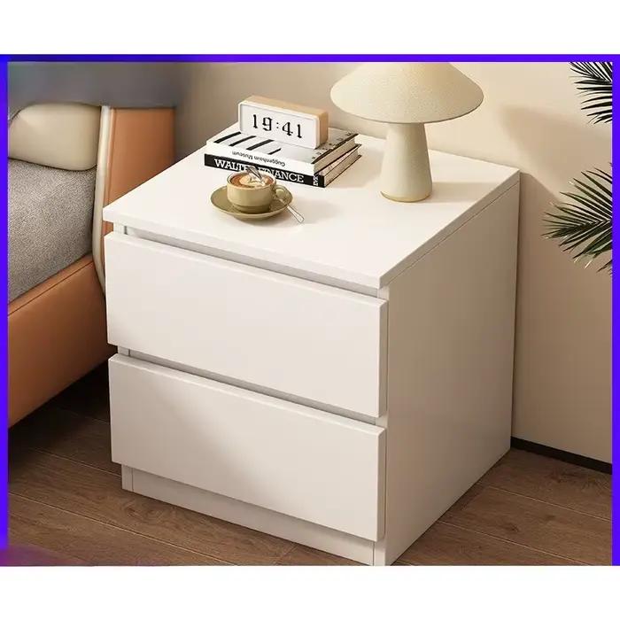 Table de chevet simple et multifonctionnelle avec rangement à pompe, petite armoire de chevet pour chambre à coucher, location de maison