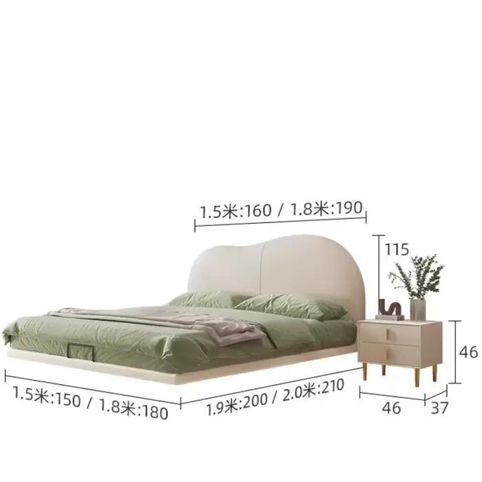 Armoires lampe de lit esthétique Unique Double princesse chambre lit têtes de lit salon Muebles Para El Hogar maison accessoires