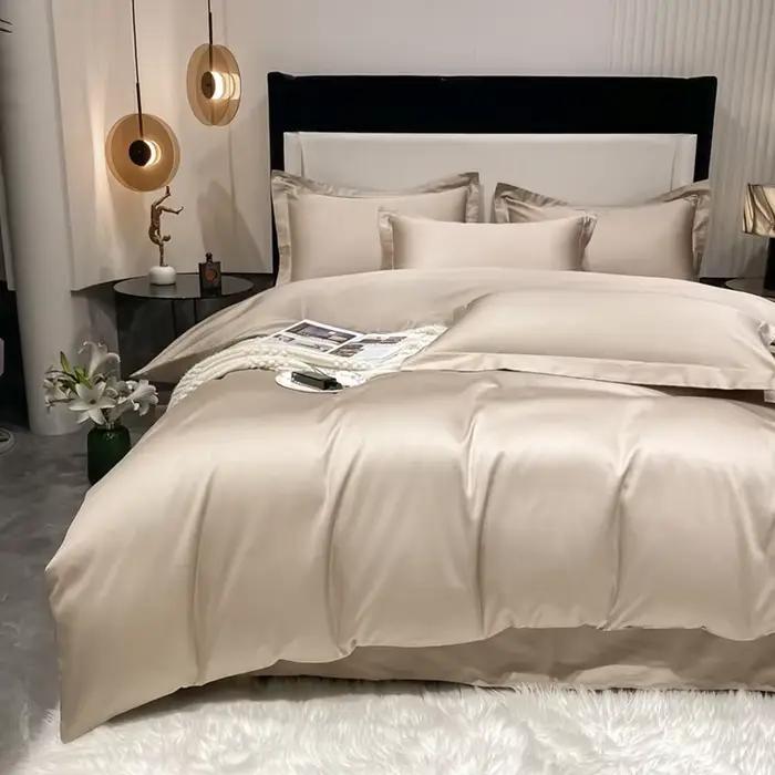 Housse de couette en coton à longues fibres 200S