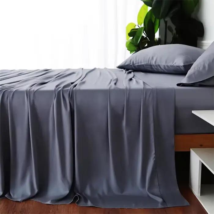 Drap plat 100% bambou pur