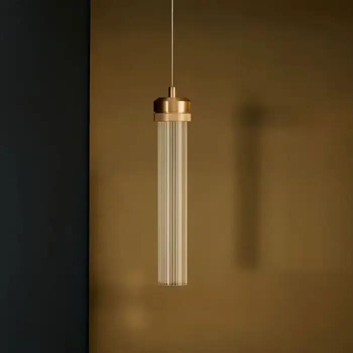 Pendentif LED lumières pour chambre chevet île suspension lampe moderne verre cuisine Restaurant décoration plafond lustres intérieur