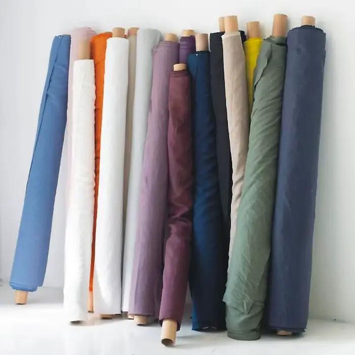 Parure de lit en tissu de lin français