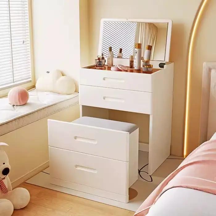 Coiffeuse rustique pour filles