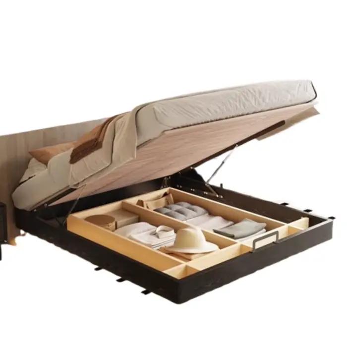 Queen Size chambre lit moderne esthétique luxe Table de chevet cadre de lit 180x200cm Muebles Para El Hogar maison accessoires