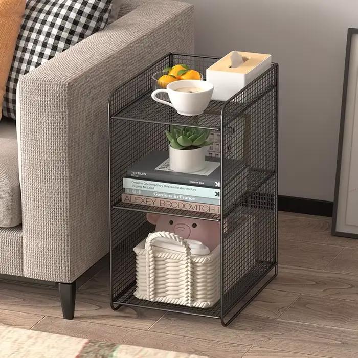 Table de chevet en fer Ultra-étroite