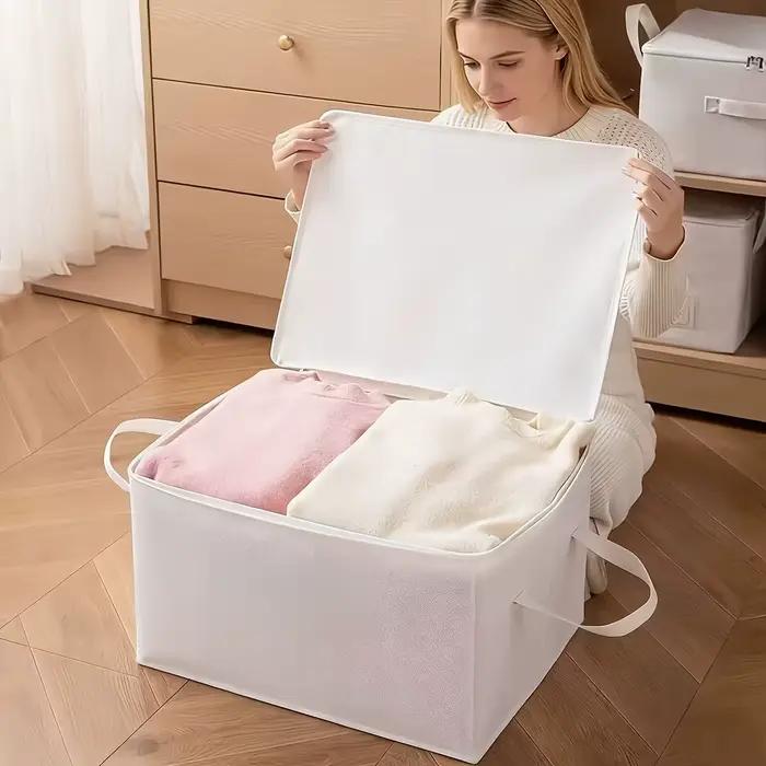 Boîte de rangement sous le lit grande capacité | Conception pliable et peu encombrante