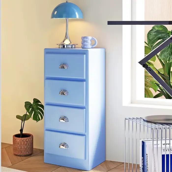 Meuble de rangement coloré et élégant pour le divertissement