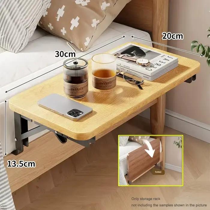 Table de chevet pliable pour chambre à coucher