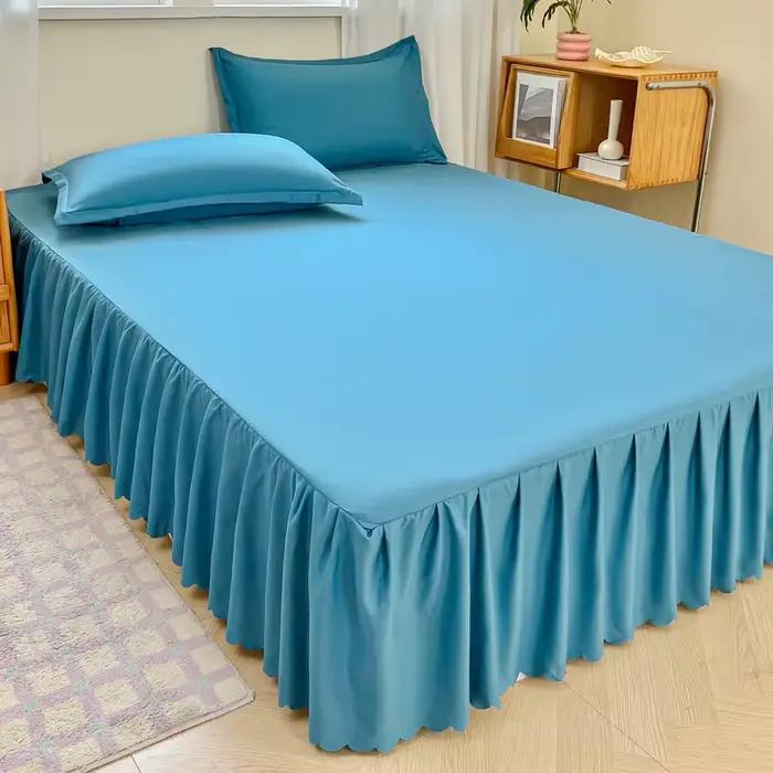 Jupe de lit douce pour adultes et enfants