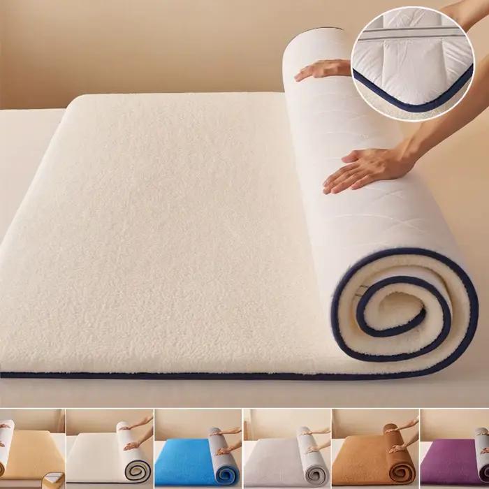 Surmatelas épais et chaud avec housse matelassée et remplissage