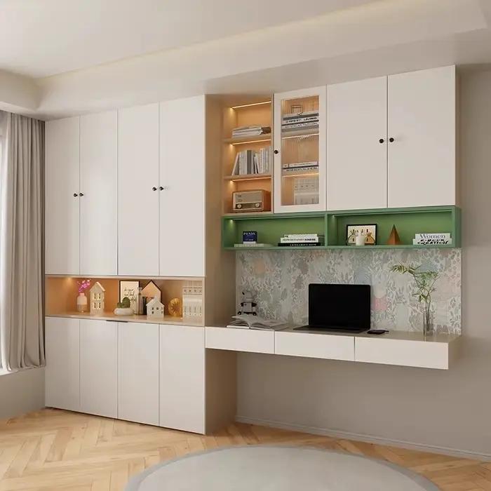 Japonais Unique lit King minimaliste esthétique organisateur lit multifonctionnel rangement Meubles De Chambre