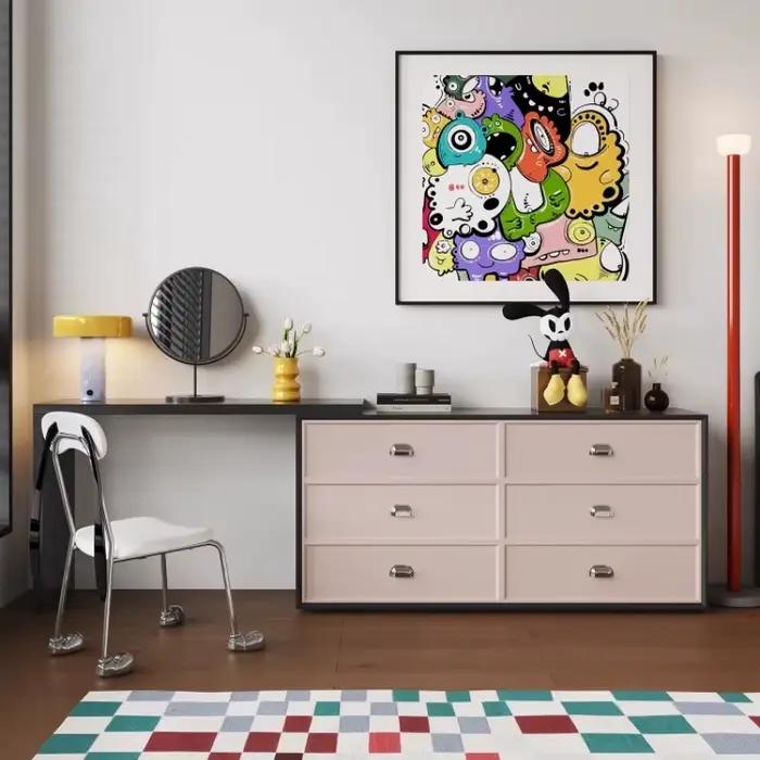 Coiffeuse moderne multifonctionnelle