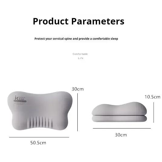 Oreiller ergonomique en mousse à mémoire de forme pour toutes les positions de sommeil