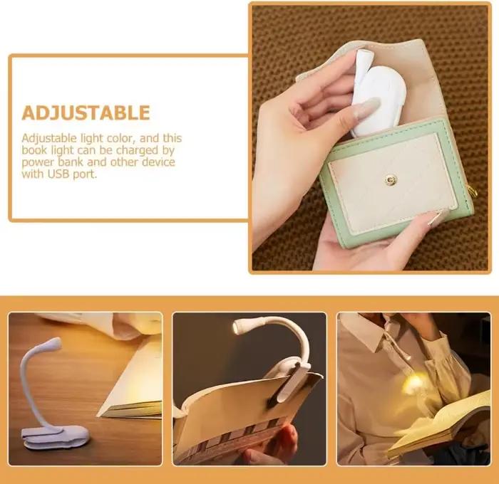 Lampe de lecture LED à clipser