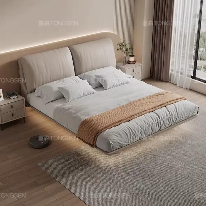 Tête De lit minimaliste en cuir