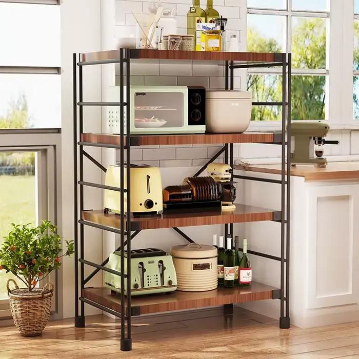 Étagère de rangement multicouche de style japonais