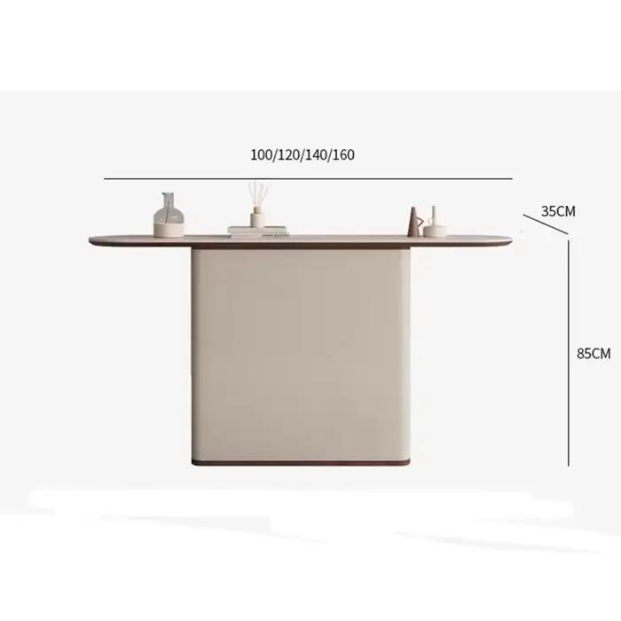 Table d'angle avec tiroirs