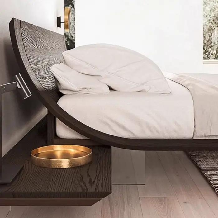 Cadre en métal plate-forme lit blanc européen luxe princesse lit complet réglable filles Meuble De Chambre meubles De maison