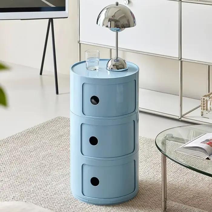 Armoire de chevet nordique en plastique renforcé