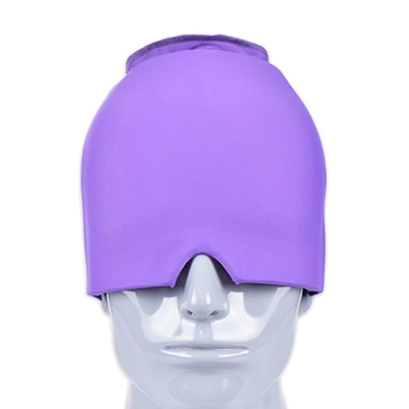 Casquette de thérapie chaude et froide pour soulager les maux de tête, remède naturel pour soulager 