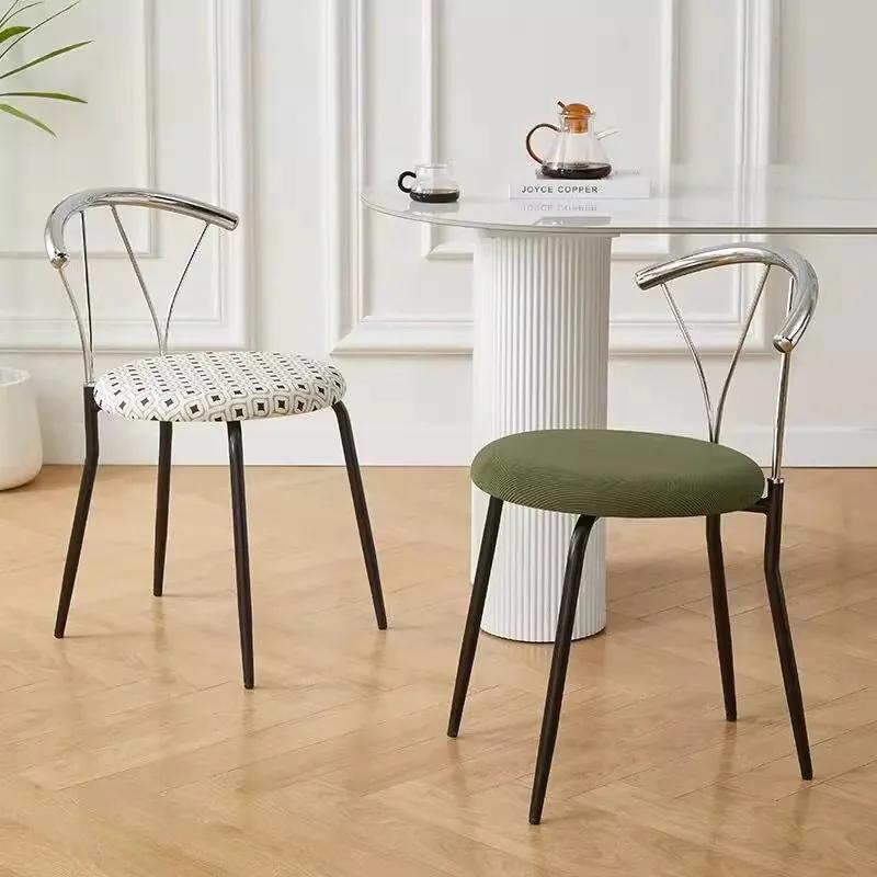 Ensemble de 2 chaises de salle à manger nordiques Vintage, rangement créatif, chaise de salle à manger, Design peu encombrant, meubles de salon Eetkamerstoelen
