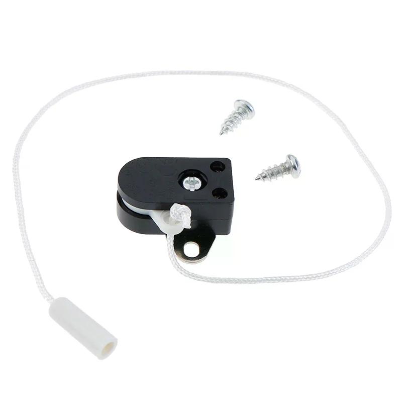 Interrupteur à cordon de traction pour lampe murale, lampe de chevet, interrupteur à corde de commande à traction unique ouvert