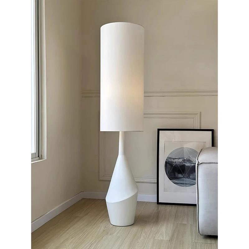 Lampadaire à LED de style scandinave, décoration de chambre de style crème pour le salon, la chambre à coucher