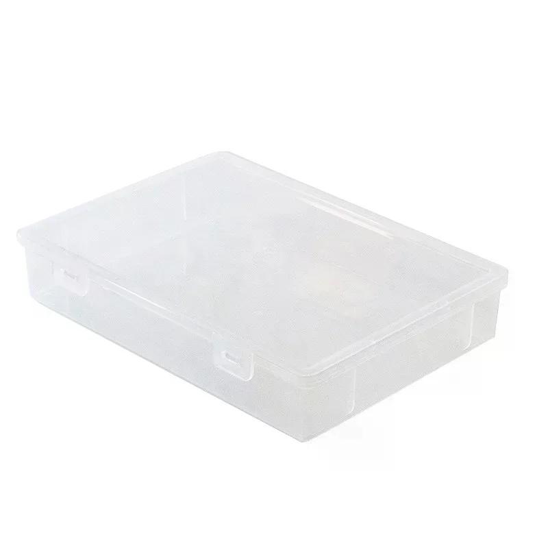 Boîte de rangement de fichiers A4, organisateur de documents transparent et portable, boîte de rangement de papeterie en plastique anti-poussière, fournitures de bureau