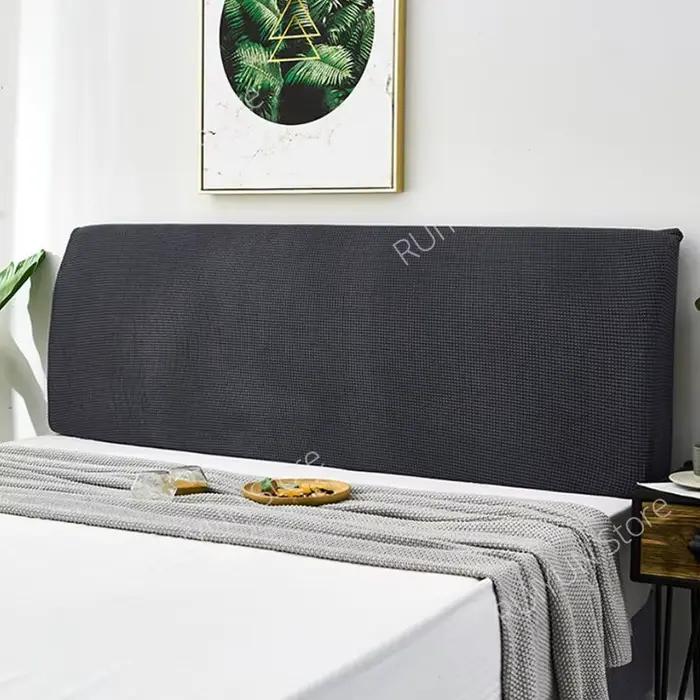Housse de tête de lit épaisse et solide, élastique, tout compris, Protection arrière de la tête de l