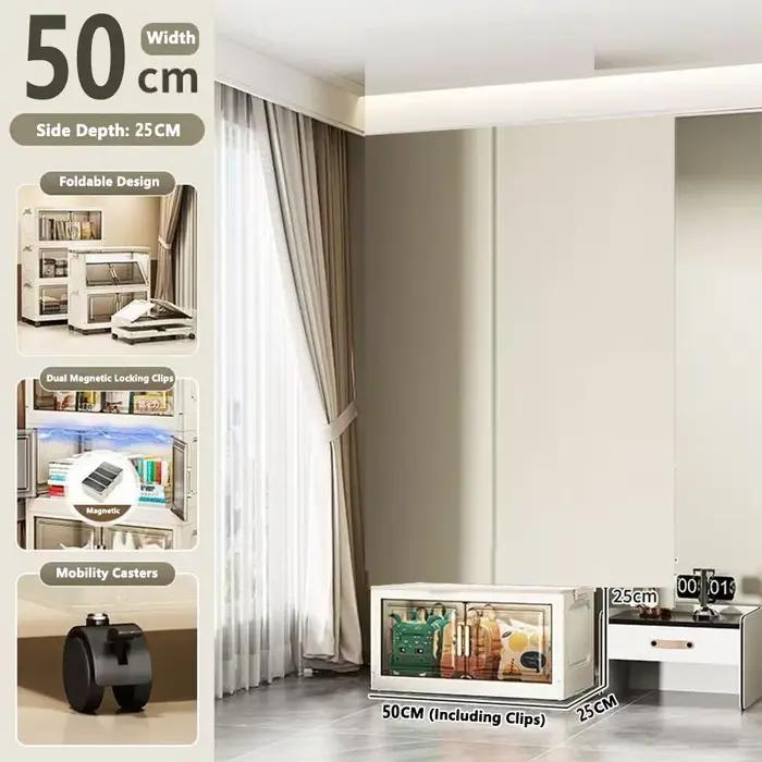 Armoire de rangement boîte de rangement pliante maison salon armoire à jouets support de rangement a