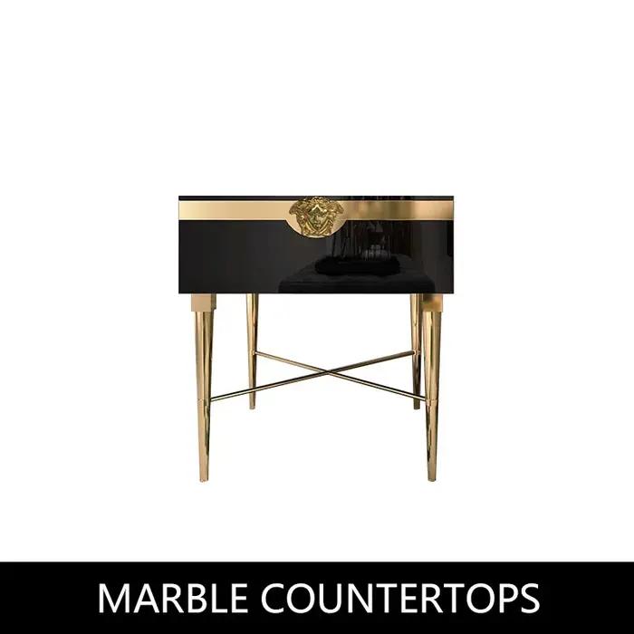 Coins de canapé de Table d'appoint, petits armoires latérales légères de luxe créatives nordiques po