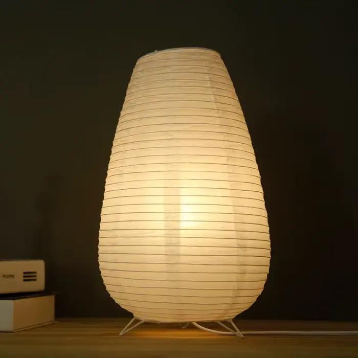 Xuan papier lampe Led lampe de Table salon chambre chevet étude hôtel Art créativité rétro Art Design lampe de Table décorative
