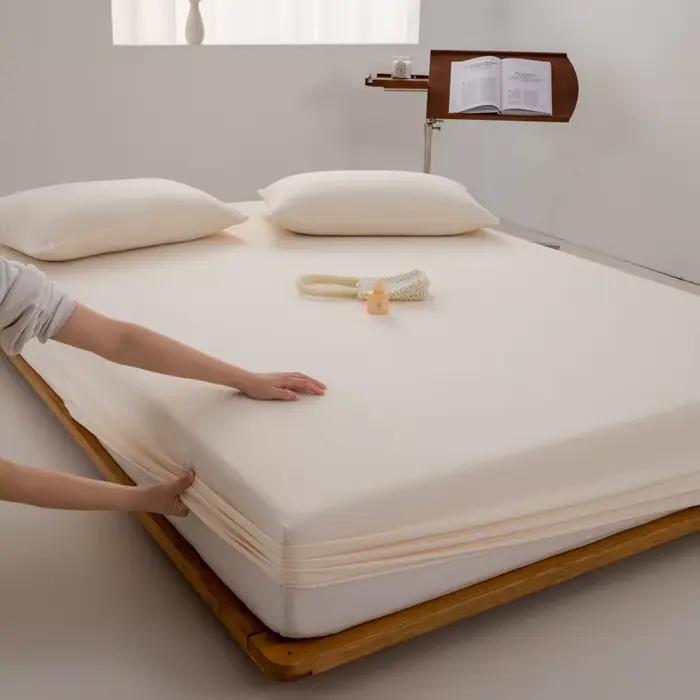 Drap-housse en coton doux