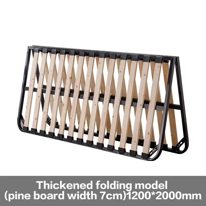 Cadre pliant cadre de Support de lit cadre de lit Tatami haute charge 1.2m 1.5m 1.8m en option sans 