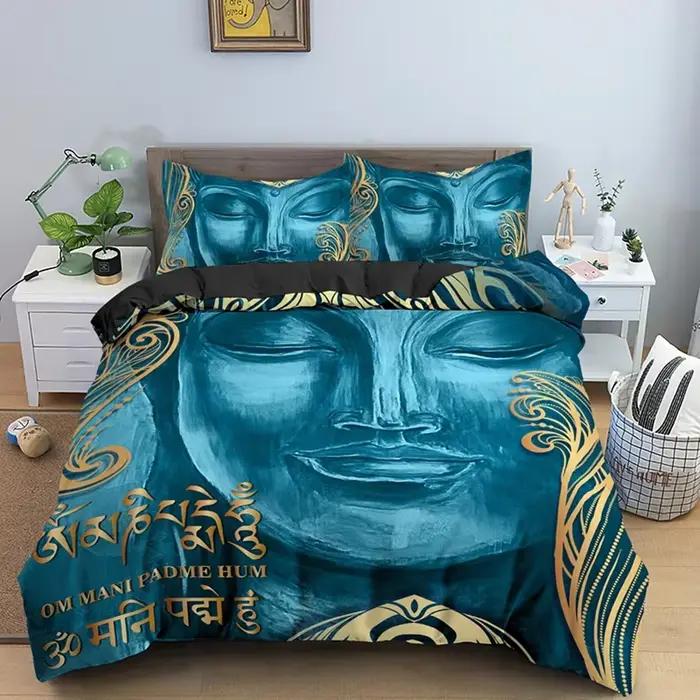 Parure de lit familiale bouddha