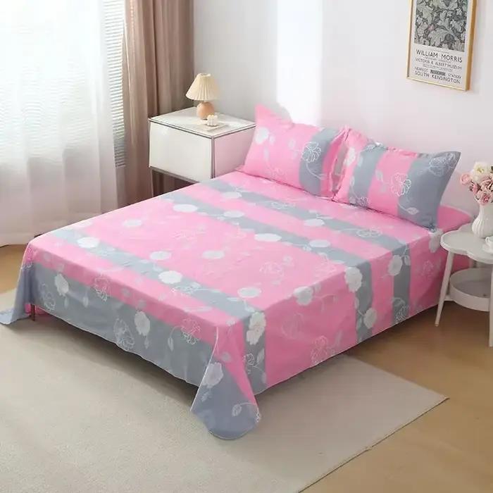 ‌ Ensemble de draps bohème – 400TC en coton de style méditerranéen avec colorant résistant à la déco