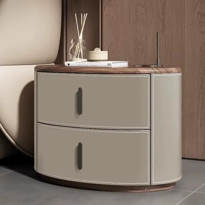 Tiroirs De rangement Table De nuit Style Simple élégant Design italien Table De chevet moderne esthé