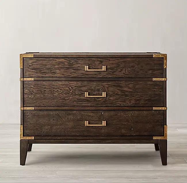 Armoire de luxe de taille personnalisée, meubles de cuisine de chambre à coucher, Table de chevet en