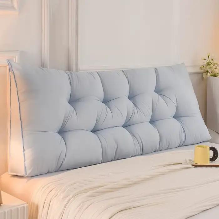 Coussin de tête de lit triangulaire 120/150/180 cm, oreiller de lit, support lombaire doux pour la m
