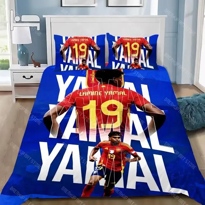 Housse de couette étoiles de Football