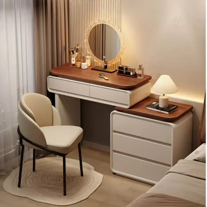 Commode de chambre à coucher, commode moderne, chaise, accessoires de rangement, meubles en liquidation