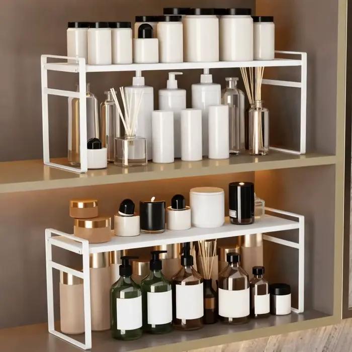 Étagère de rangement rétractable en fer grande capacité