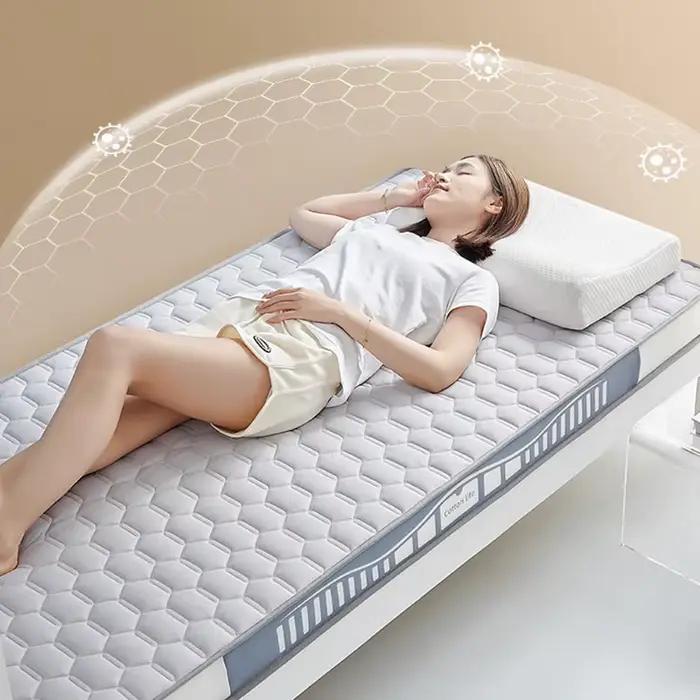 Coussin de matelas en coton à mémoire de forme en latex