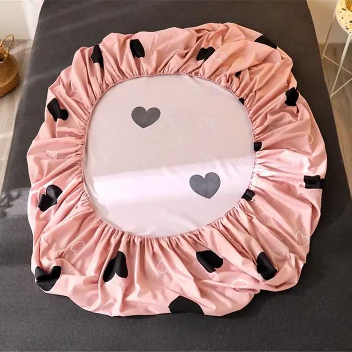 Housse de matelas imprimée pour lit, anti-poussière, protection intégrale, pour lits simples, doubles, queen et king size, 1 pièce, literie
