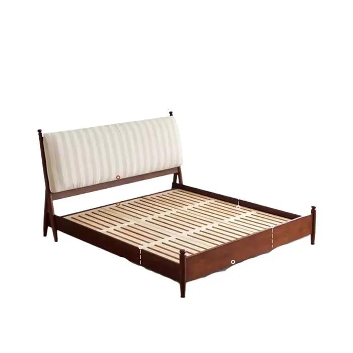 Cadres de lit en bois de Style chinois, tête de lit Double, plate-forme de lit haute, Letto Gonfiabile Matrimoniale, meubles de chambre à coucher