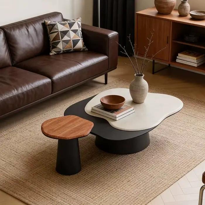 Tables basses d'angle pour chambre à coucher