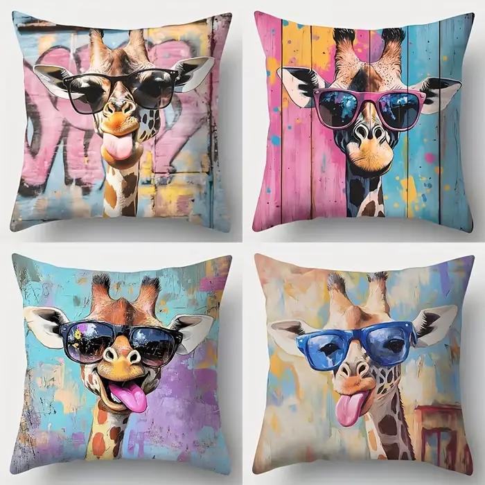 Housse de coussin en Polyester avec impression 2D double face